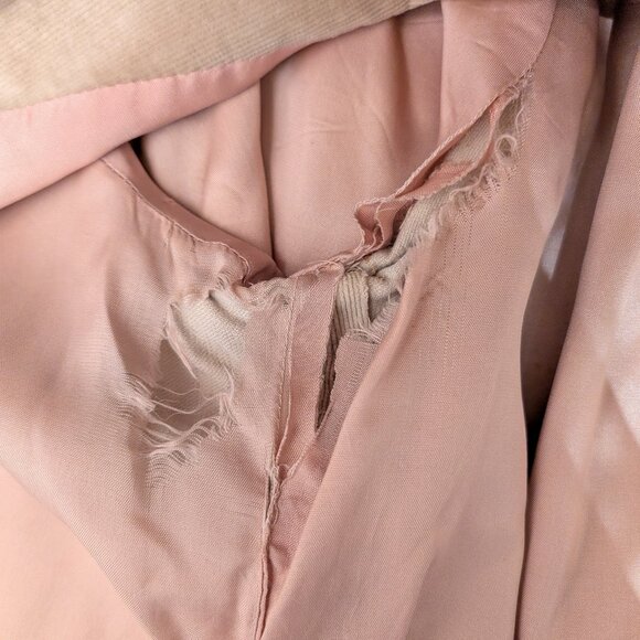 DC Collection VINTAGE Tan Corduroy Blazer Size 14 - Picture 13 of 15